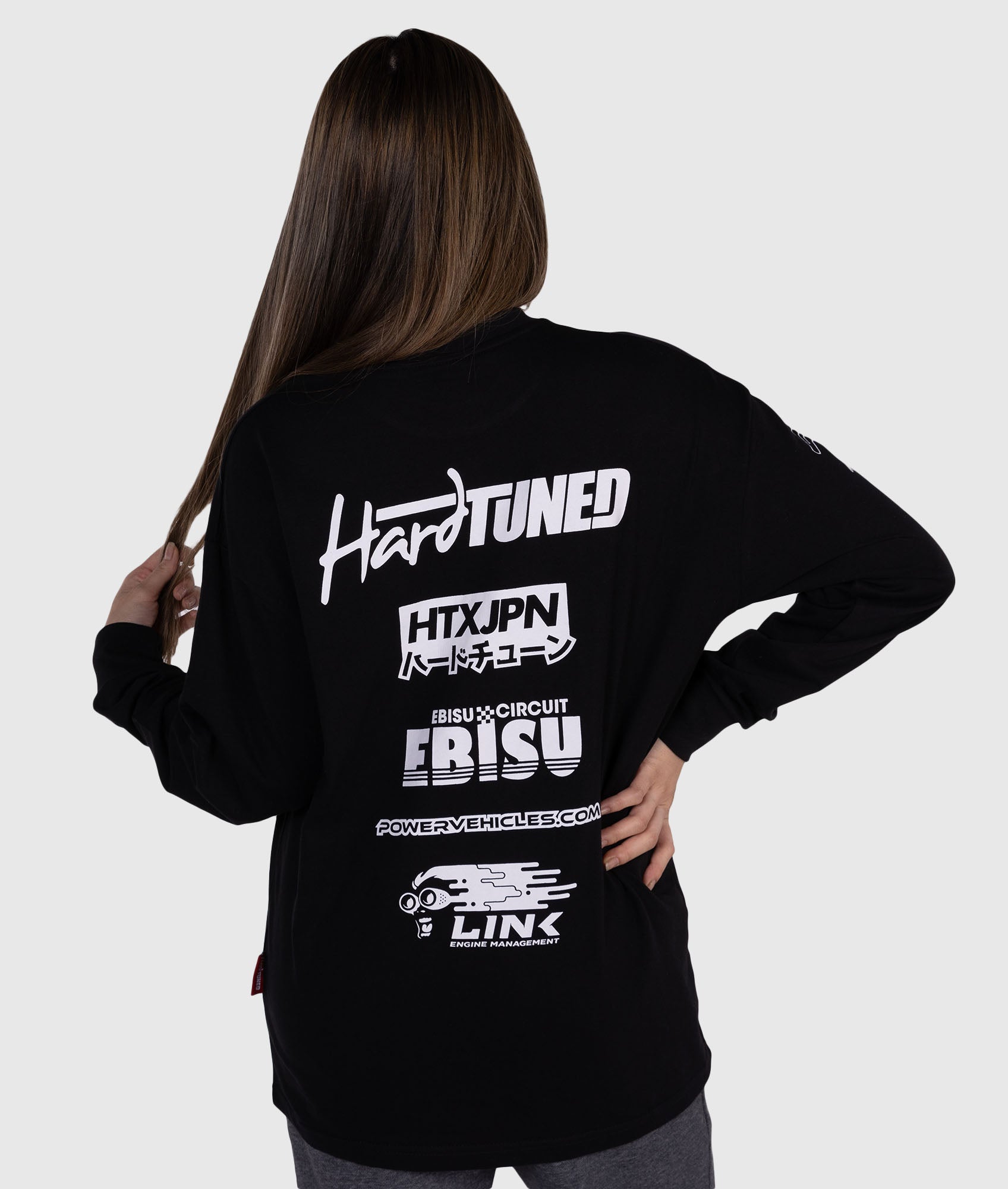 Womens Drift Matsuri Track Tee - Black – Hardtuned