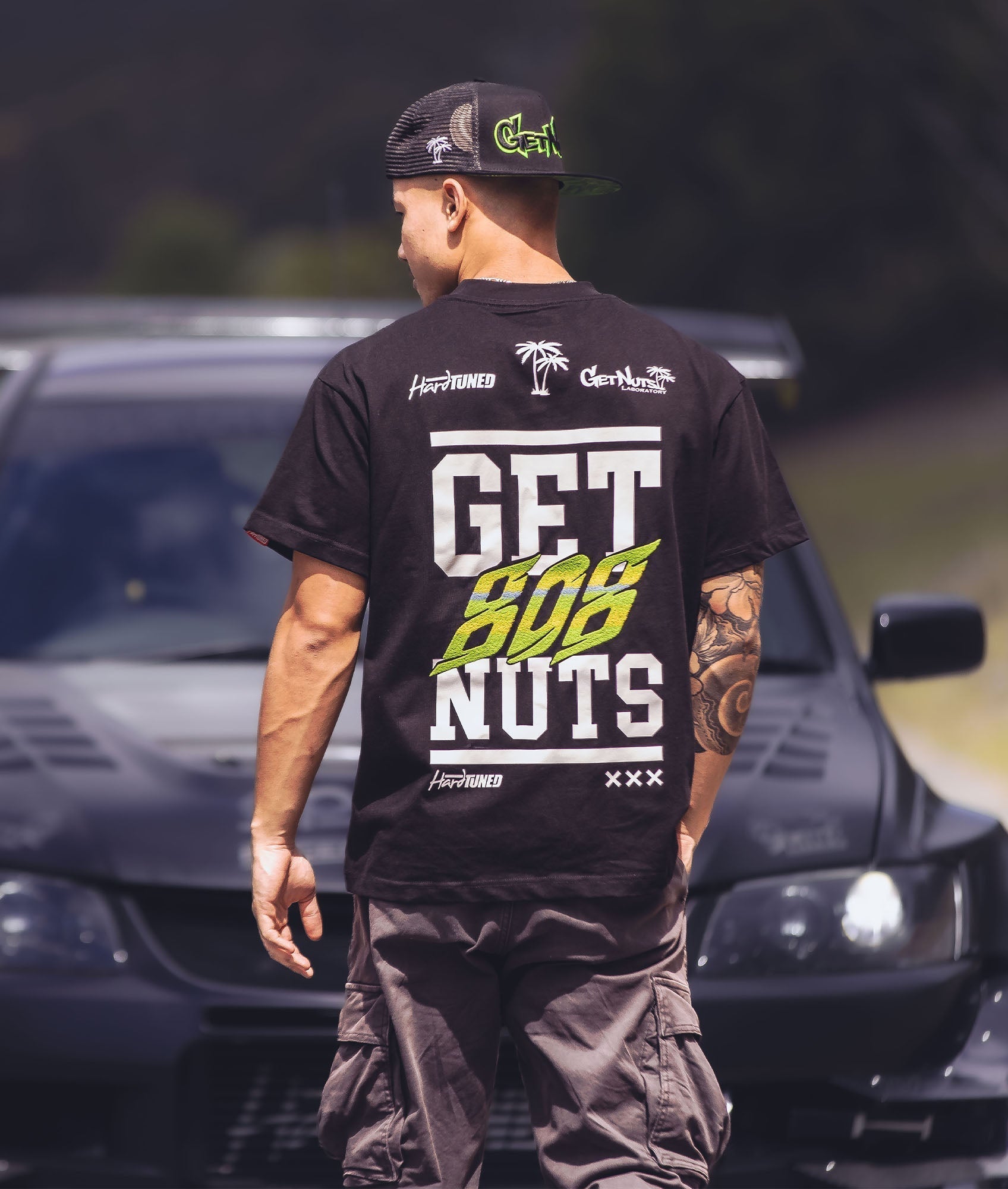 Forrest Wang / Get Nuts Labs College Tee - Hardtuned