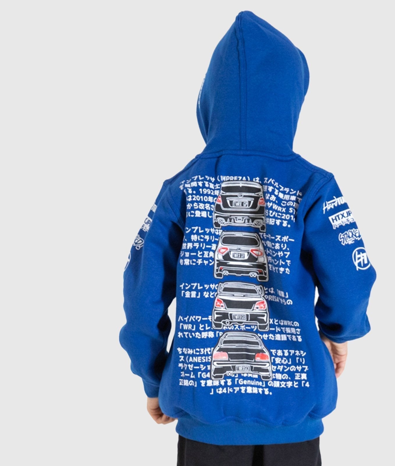 氣志團ちゃん HOODIE 「BOY'S COLOR」 パーカー Lサイズ Kids Subaru WRX Hoodie – Hardtuned