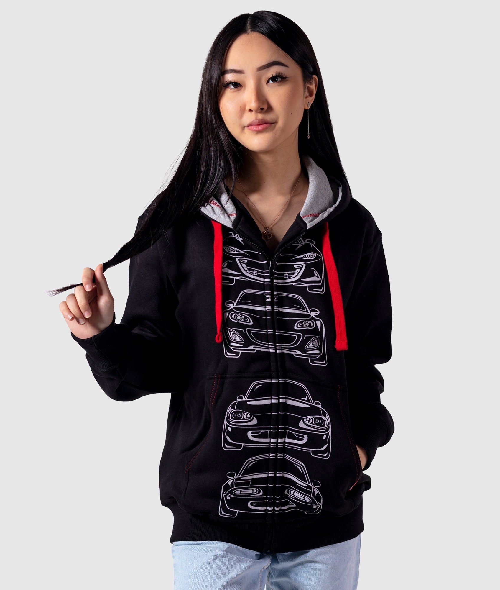 マトミショップ Mazda MX-5 Miata Roadster Womens Hoodie – Hardtuned