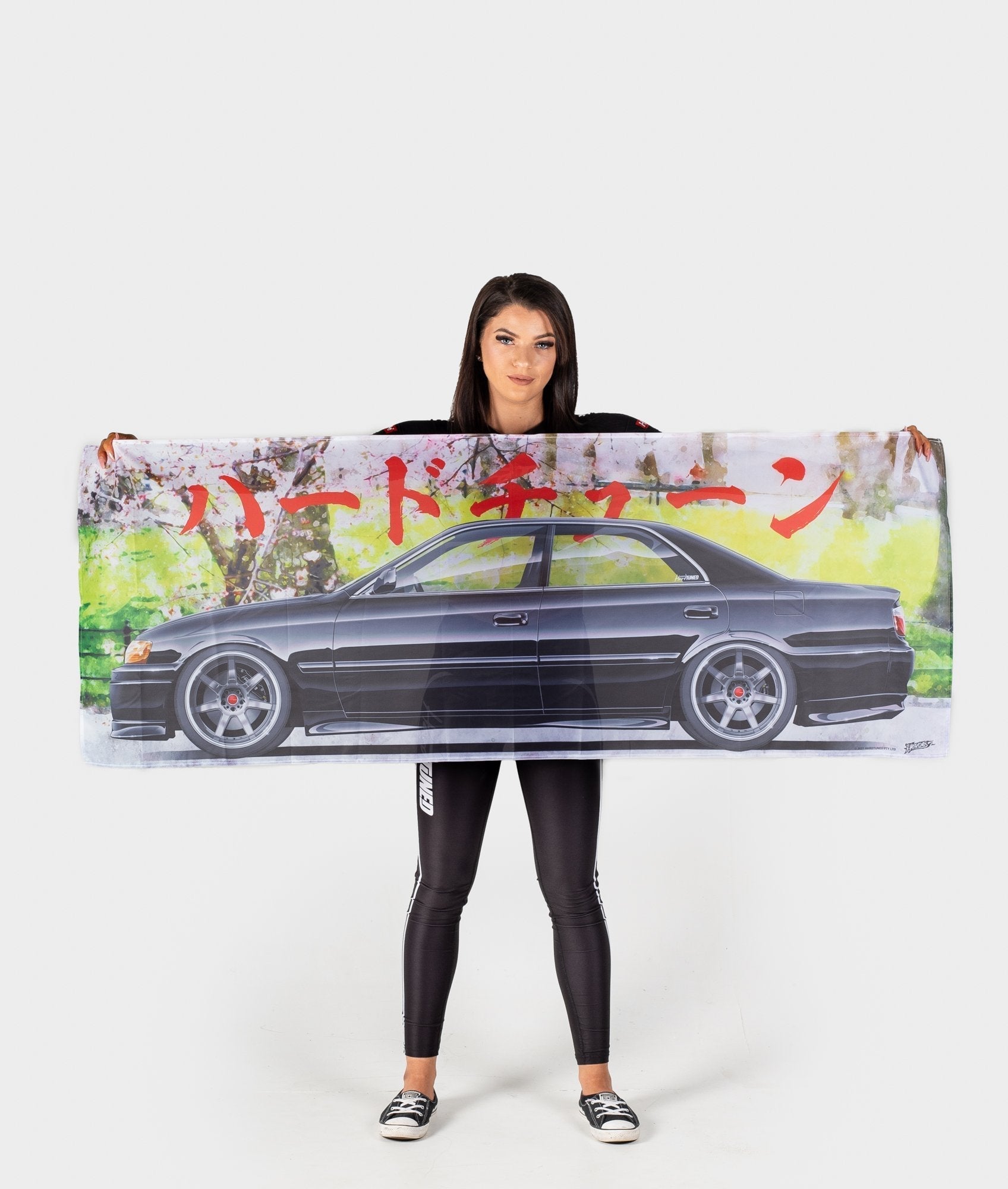 Toyota JZX100 Chaser Garage Flag – Hardtuned