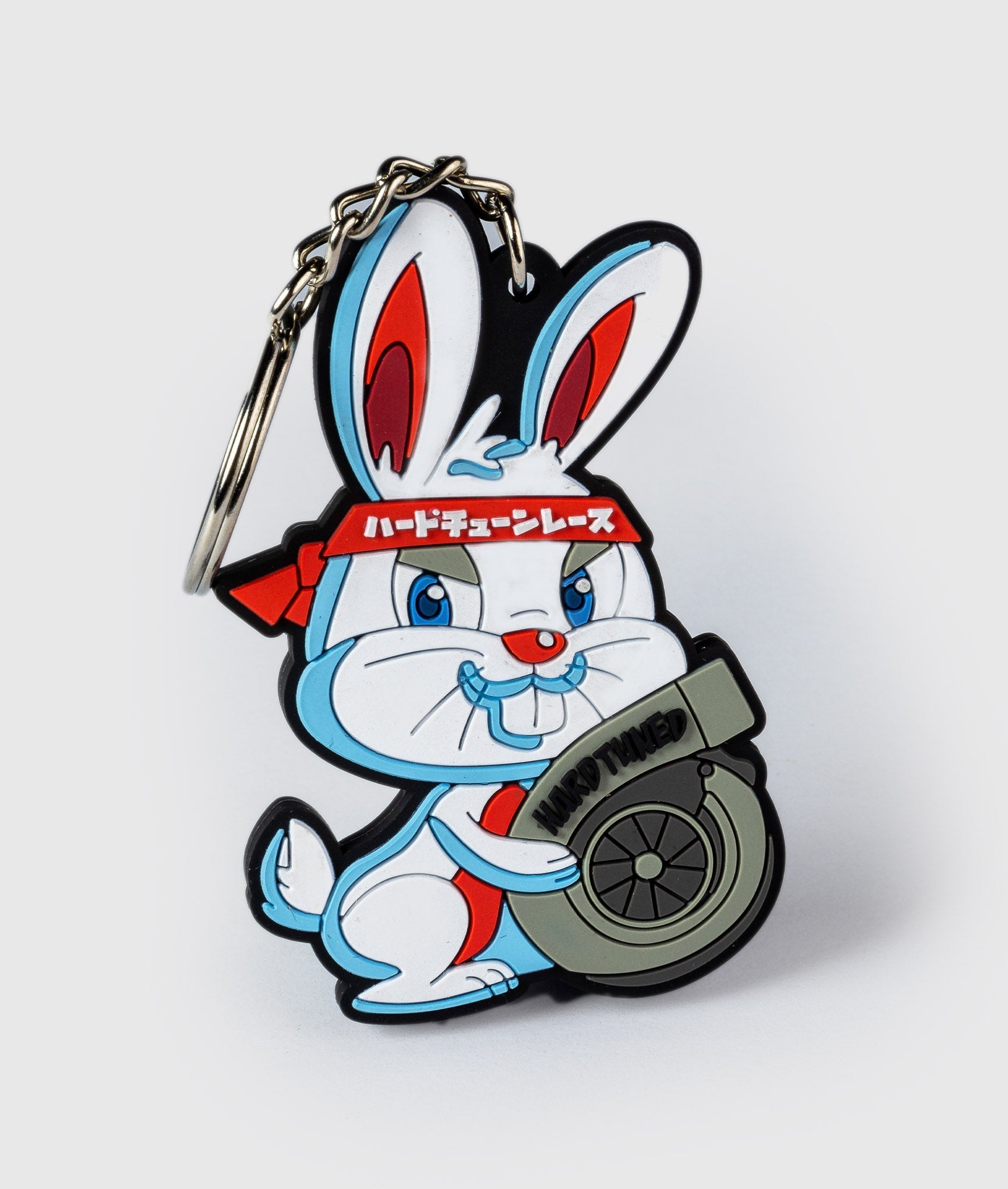 Turbo Bunny Rubber Key Ring – Hardtuned