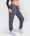 Women&#39;s Clutch Kick P1 Fleece Track Pants - Charcoal - Hardtuned