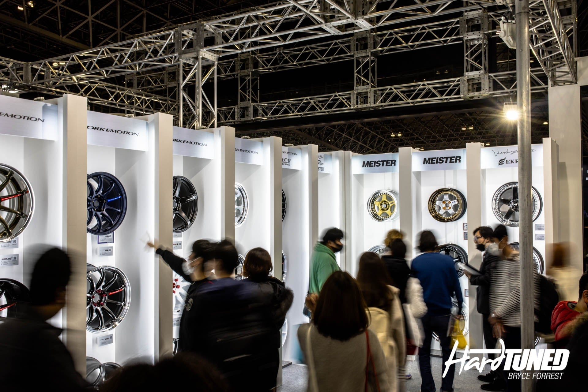 Work Wheels Booth at Tokyo Autosalon 2023 - Hardtuned