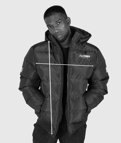 Sizing Guide - Mens Puffer Jackets