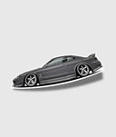 Nissan S15 Sticker - Gun Metal
