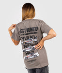 Womens World Time Attack Team Tee - Grey