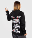 Womens World Time Attack Team Hoodie - Black