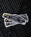 Simen Olsen Toyota Supra MKV Vinyl Sticker