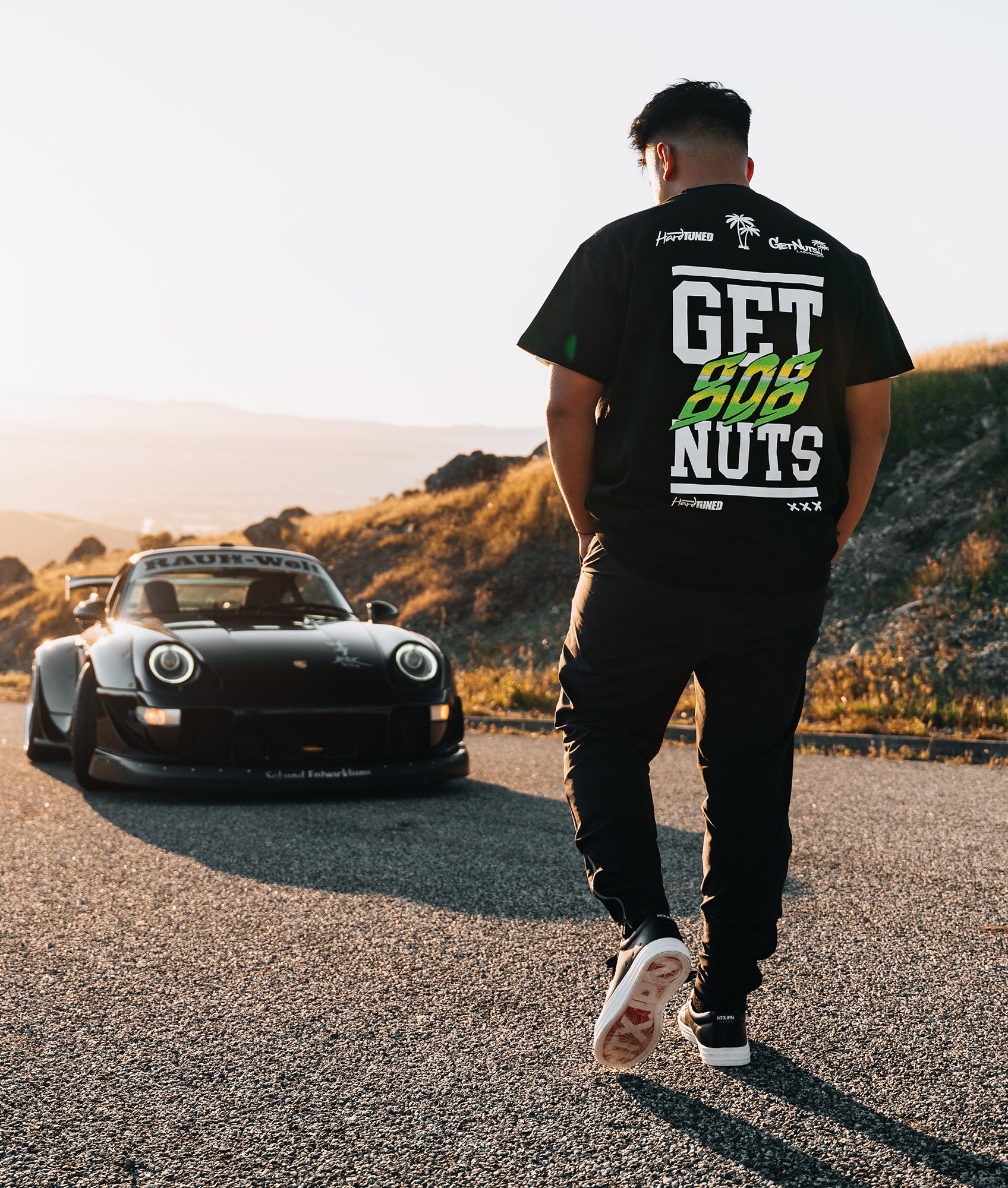 Forrest Wang / Get Nuts Labs College Tee – Hardtuned
