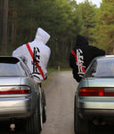 Women's Katakana Hoodie - Black