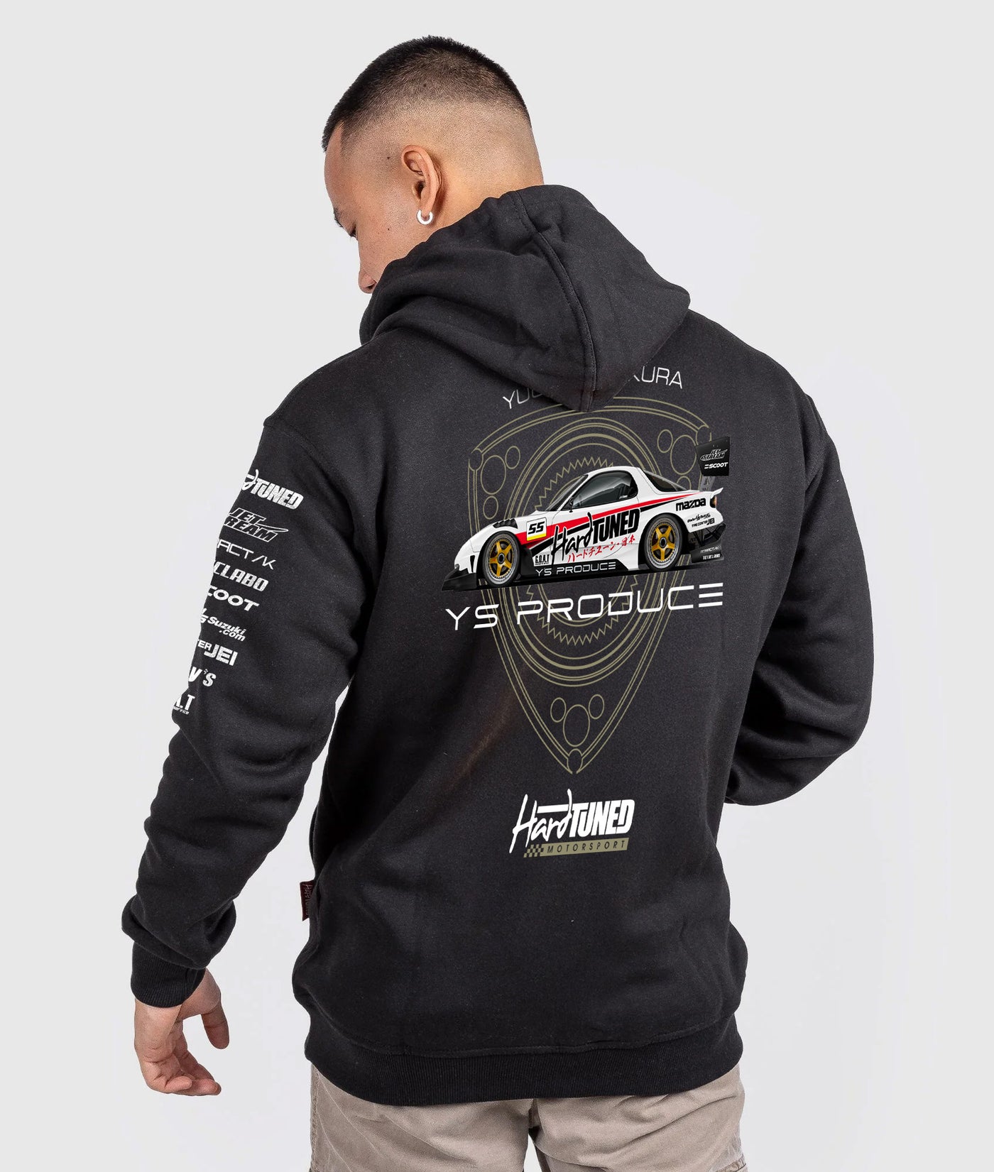 Men's Car Hoodies - High-Quality Racing Hoodies for Men - Hardtuned