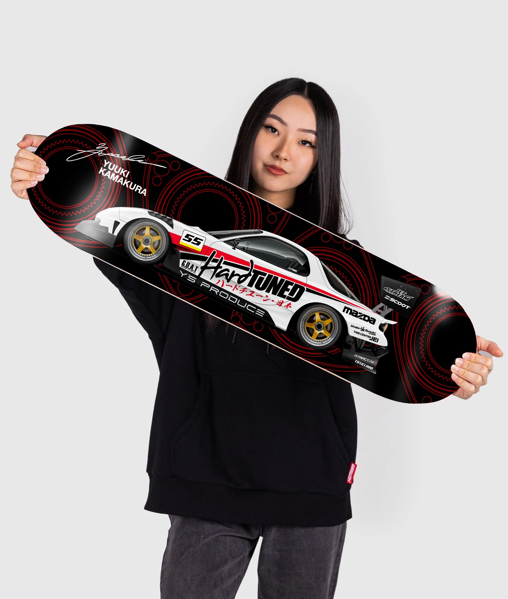 Yuuki Kamakura RX-7 Skate Deck – Hardtuned