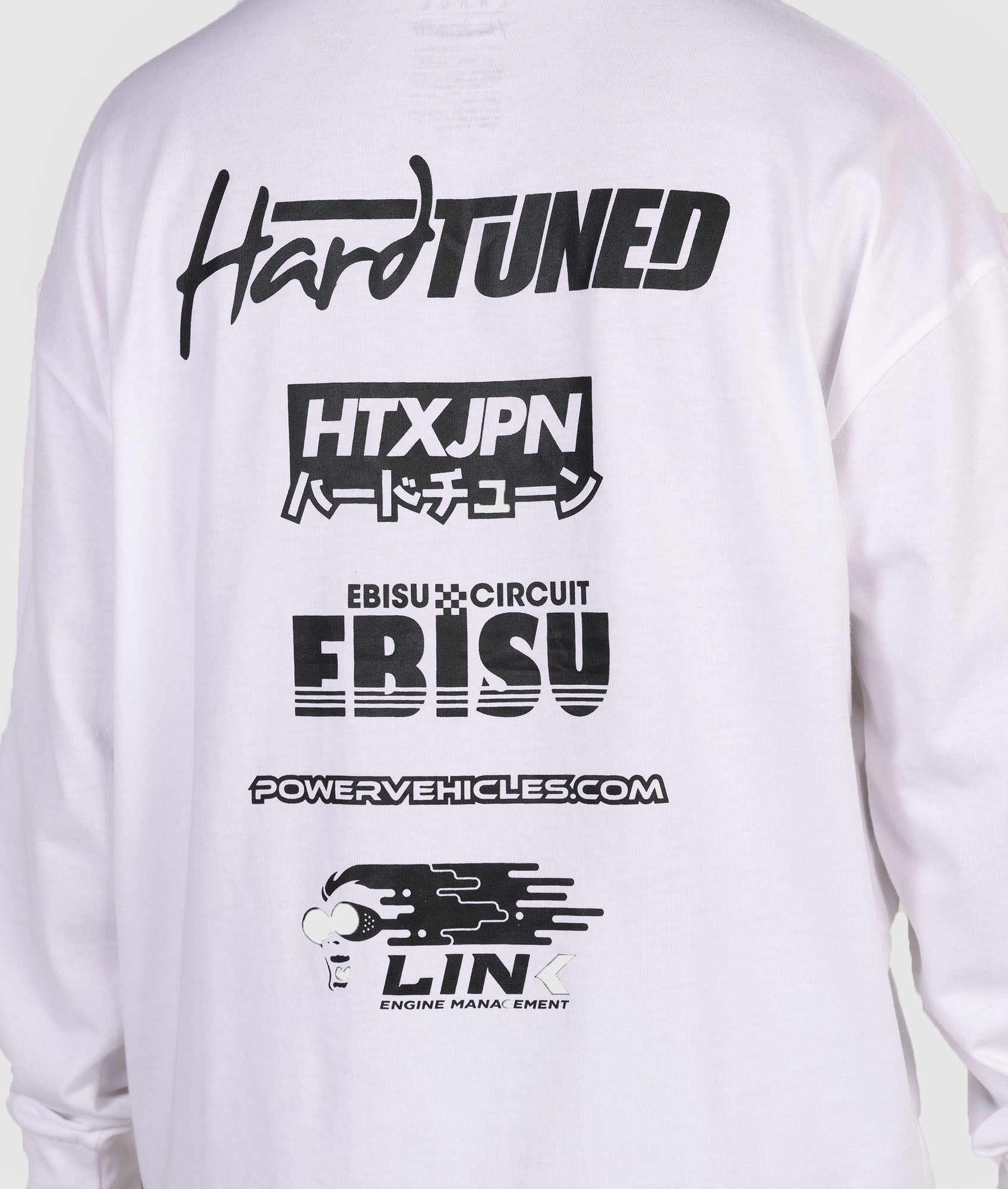 Drift Matsuri Track Tee - White – Hardtuned