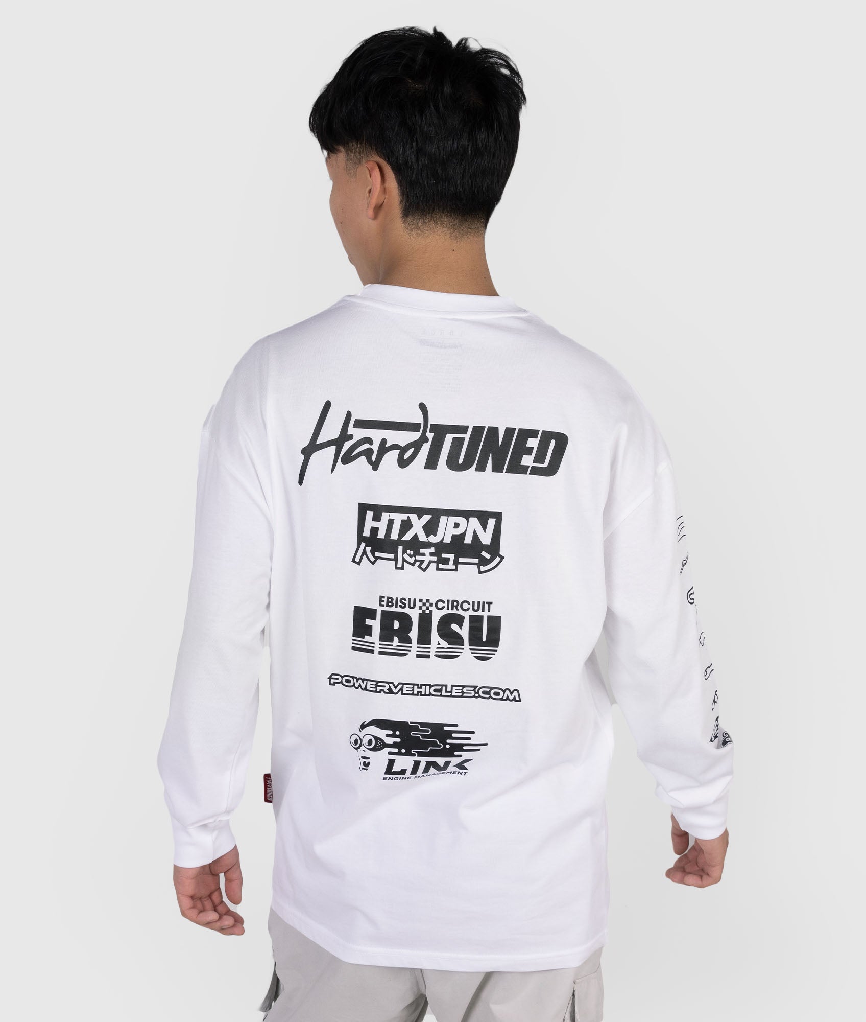 Drift Matsuri Track Tee - White – Hardtuned