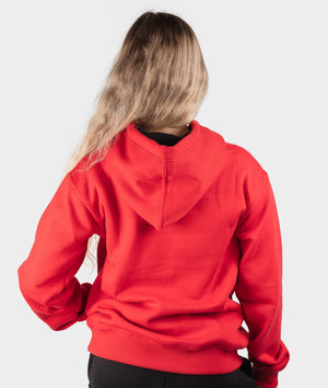 Hardtuned Essential Womens Hoodie - Red - Hardtuned