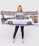 Honda Civic EK Garage Flag - Hardtuned