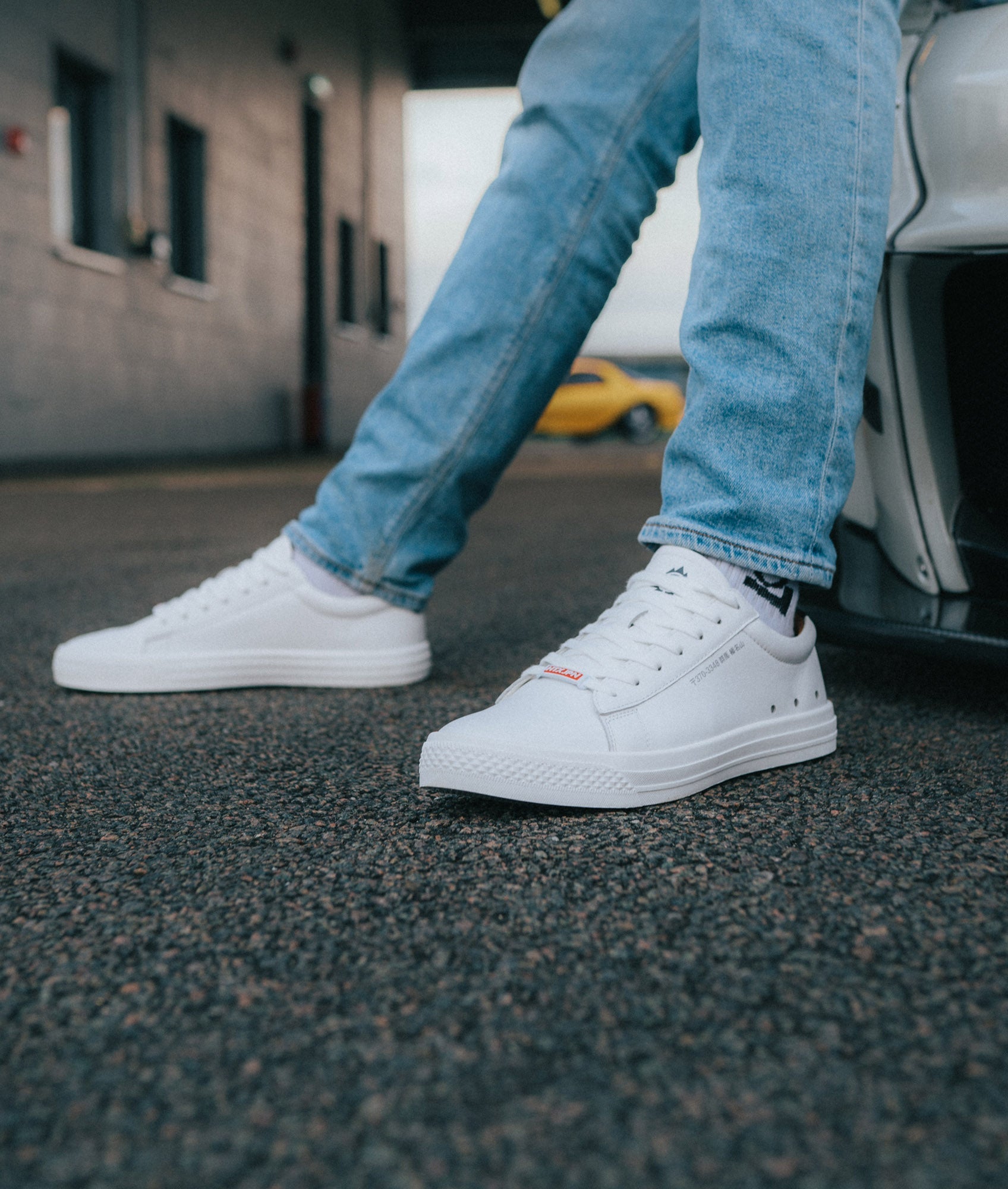 HTXJPN Gunma White Sneakers – Hardtuned