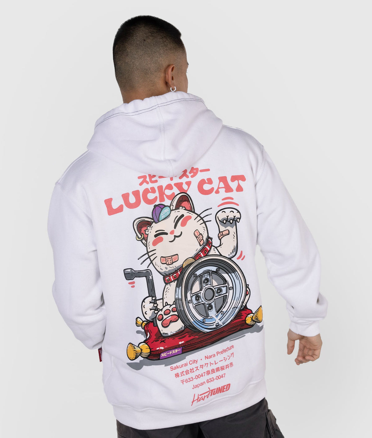 Lucky Cat Hoodie Hardtuned