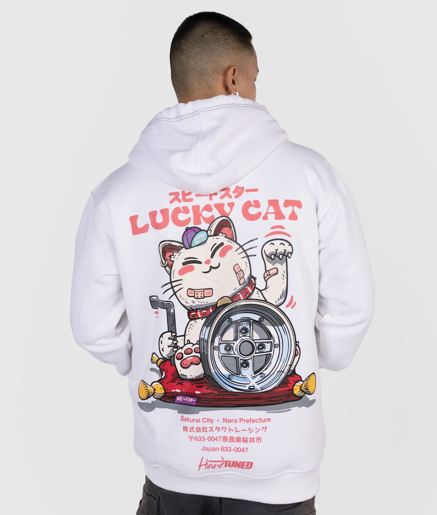Dayan THE Cat フード付きジャンパー Lucky Cat Hoodie – Hardtuned