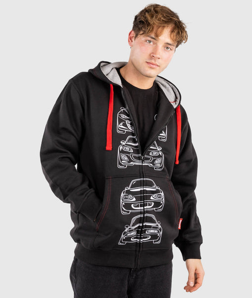Mazda MX-5 Miata Roadster Hoodie – Hardtuned