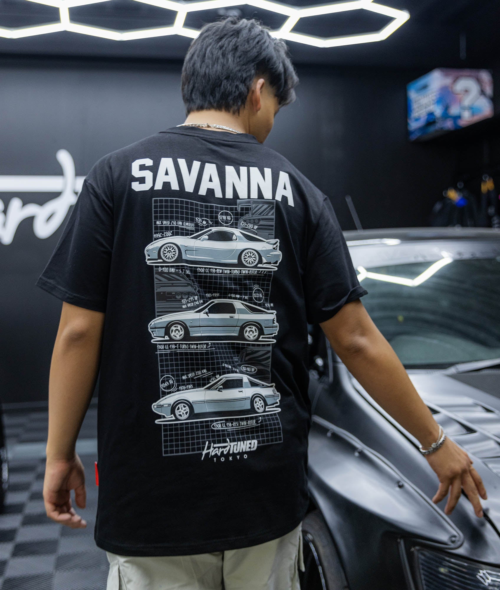 Mazda RX7 Generations Tee – Hardtuned
