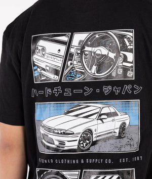 Nissan R32 GTR Fragment Tee - Hardtuned