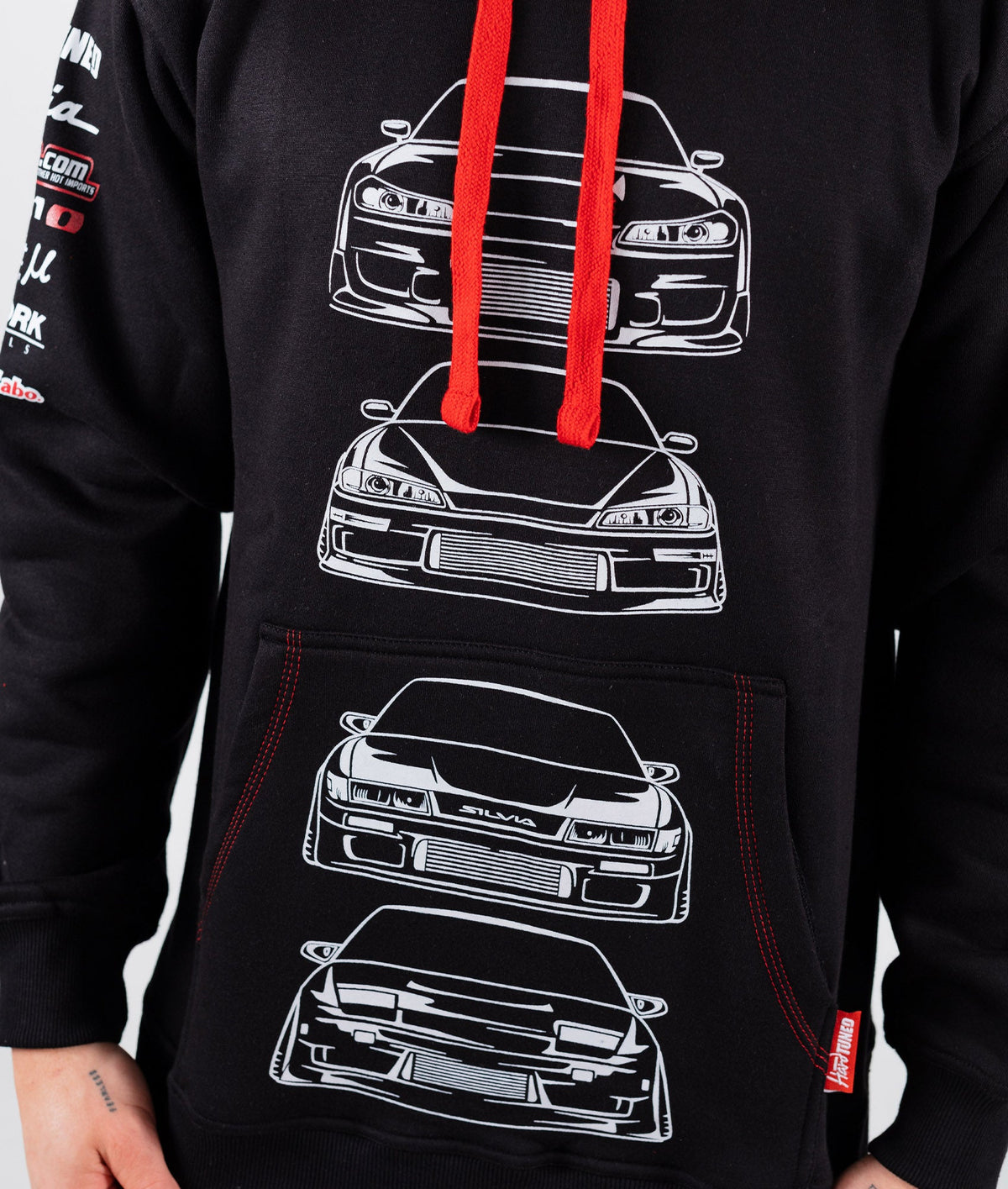 Nissan Silvia Pullover Hoodie - Hardtuned Nissan Silvia Pullover Hoodie - Hardtuned