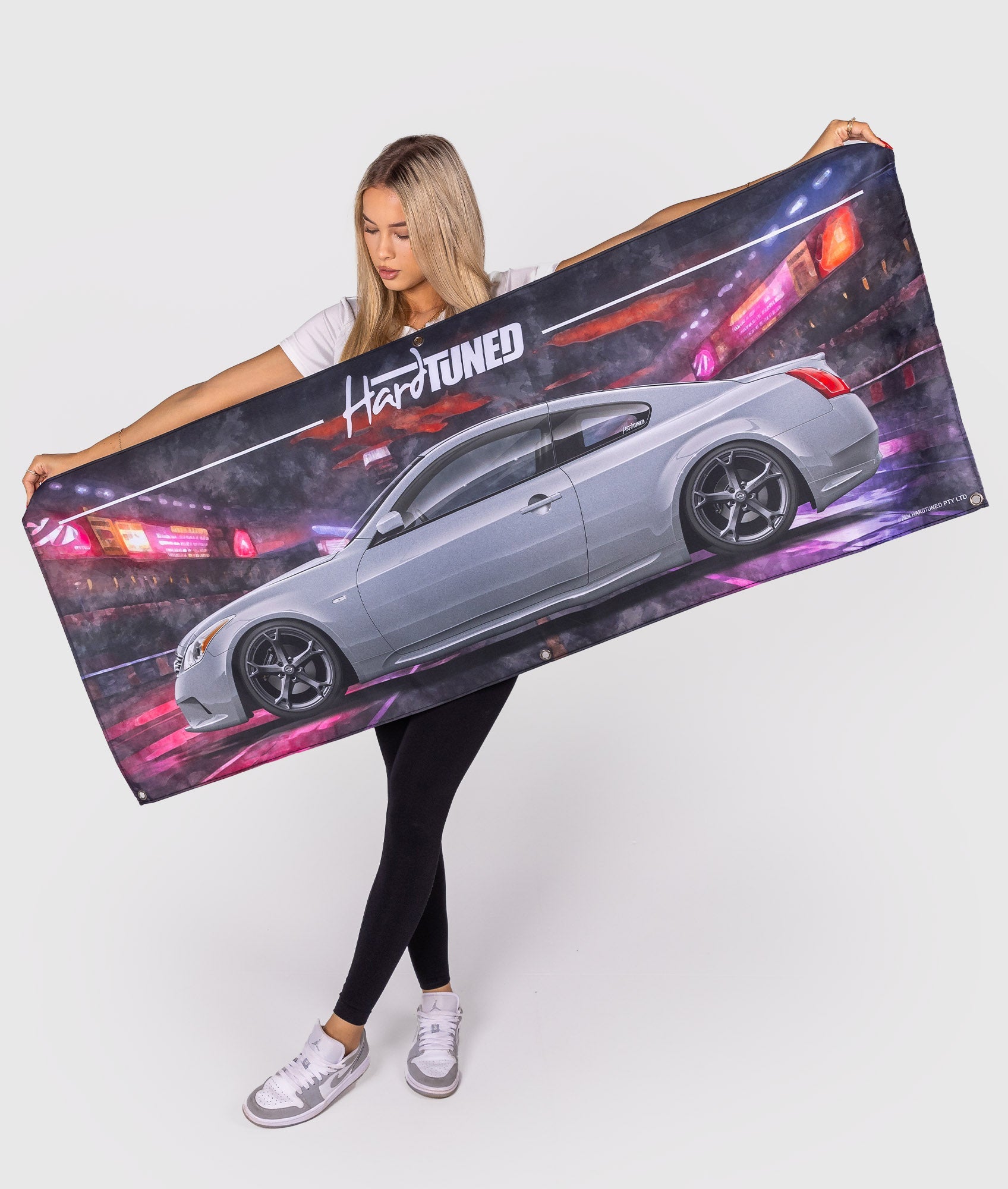 Nissan V36 Skyline / Infinity G37 Garage Flag - Hardtuned