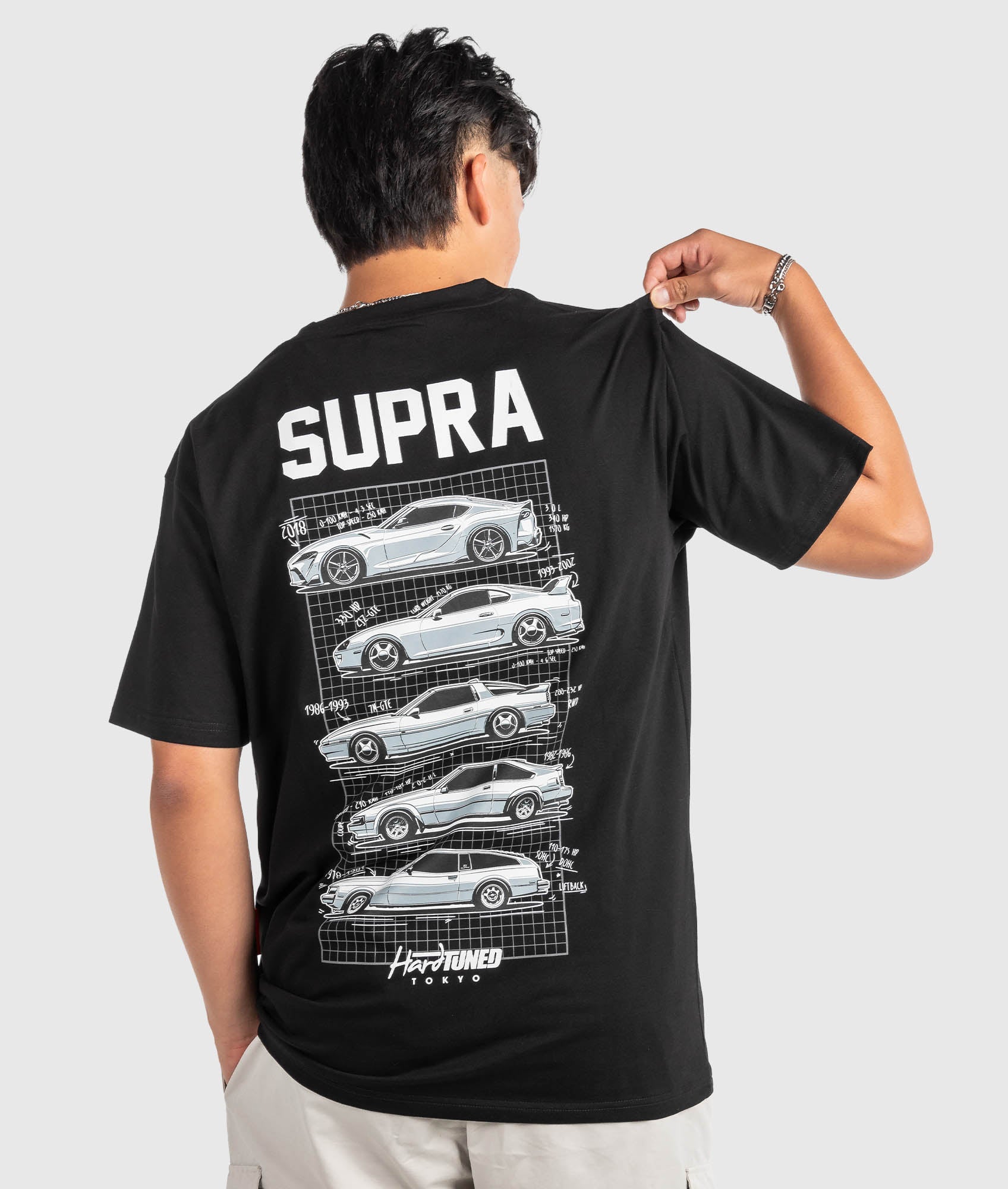 Toyota Supra Generations Tee - Hardtuned