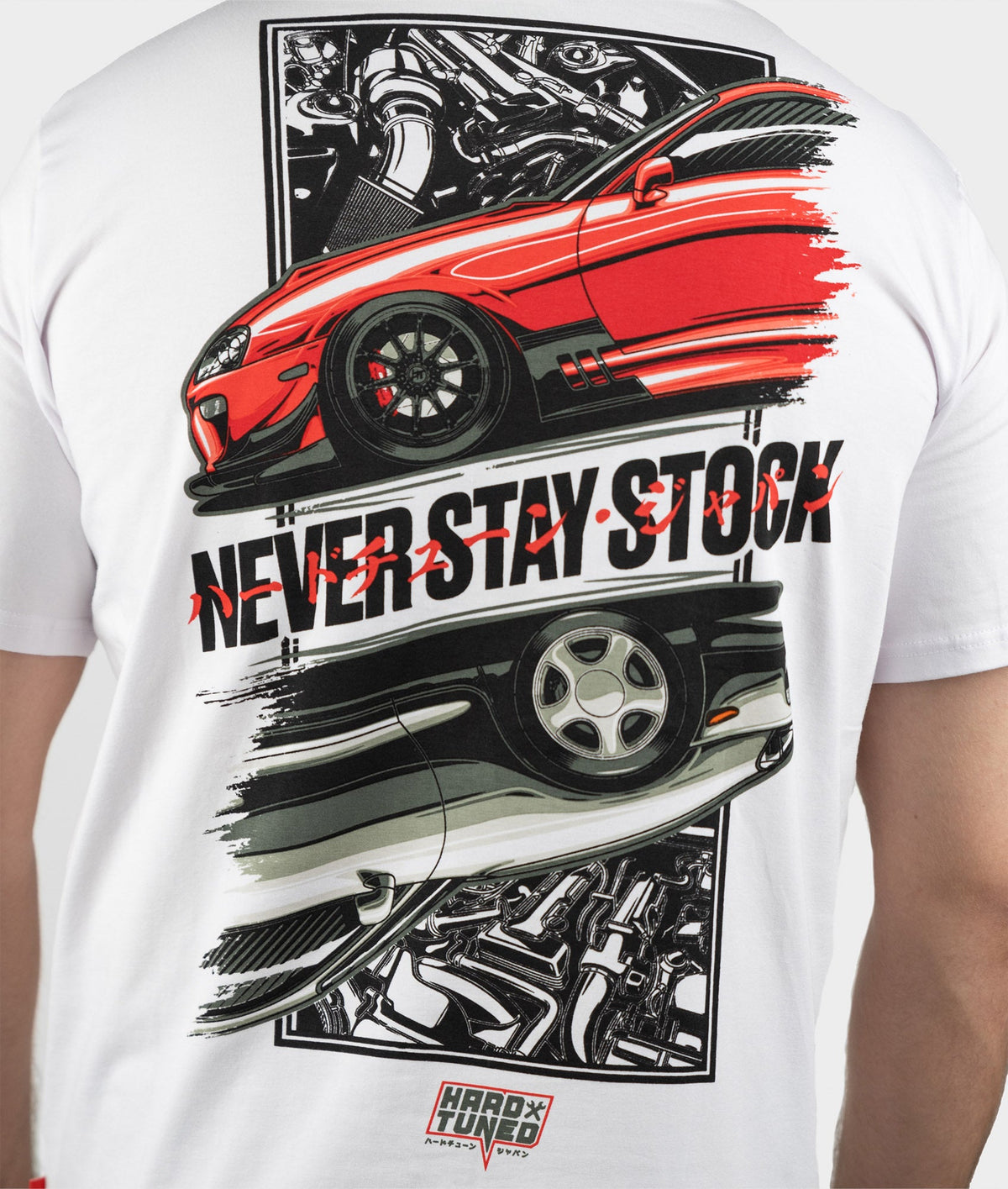 Toyota Supra Never Stay Stock Tee Hardtuned