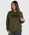 Womens Drift Matsuri Track Tee - Khaki - Hardtuned