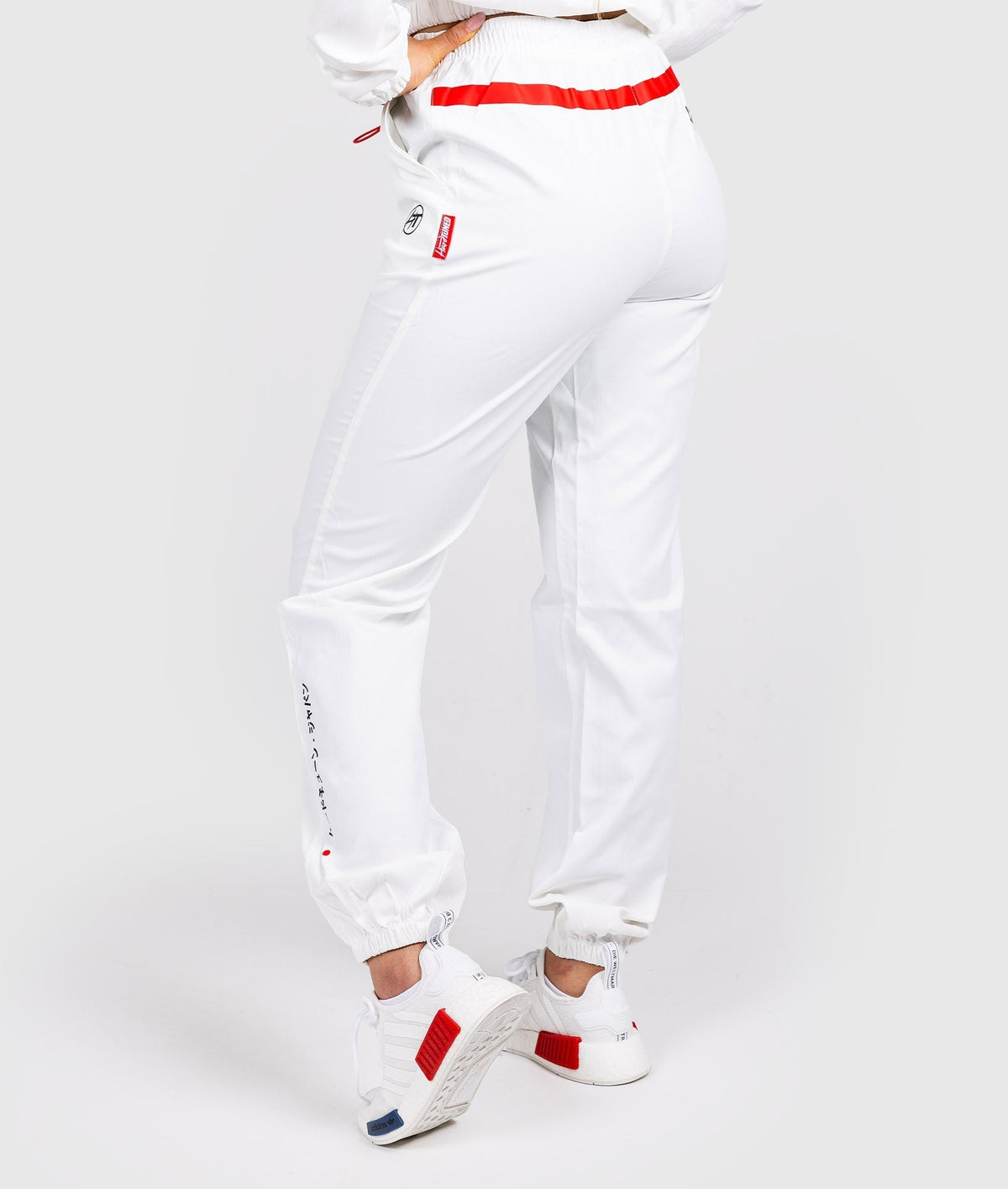 Plain 35 hotsell white Unisex track pants