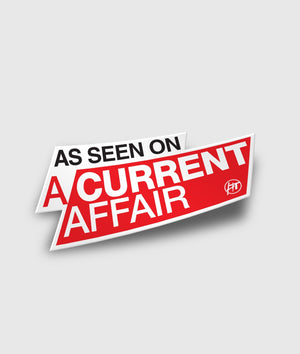 As Seen on A Current Affair Sticker - Hardtuned