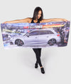 Audi RS3 Sportback Garage Flag - Hardtuned