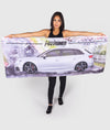 Audi RS3 Sportback Garage Flag - Hardtuned