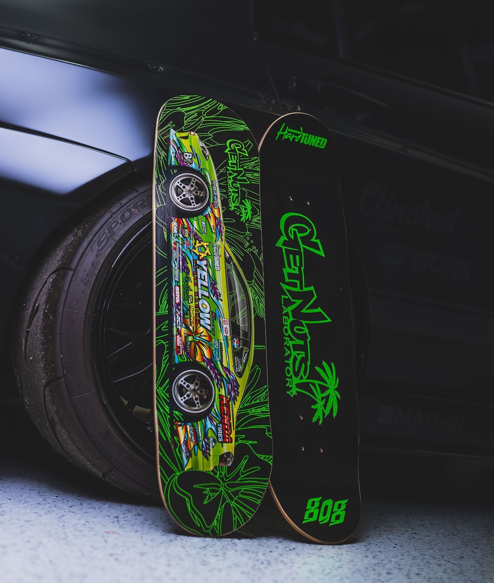 Forrest Wang / Get Nuts Labs Skate Deck – Hardtuned