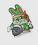 Halloween Bunny Turbo Sticker - Hardtuned