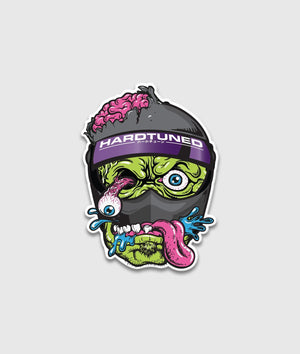 Halloween Race Zombie Sticker - Hardtuned