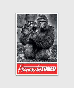 HarambeTuned Slap Sticker - Hardtuned