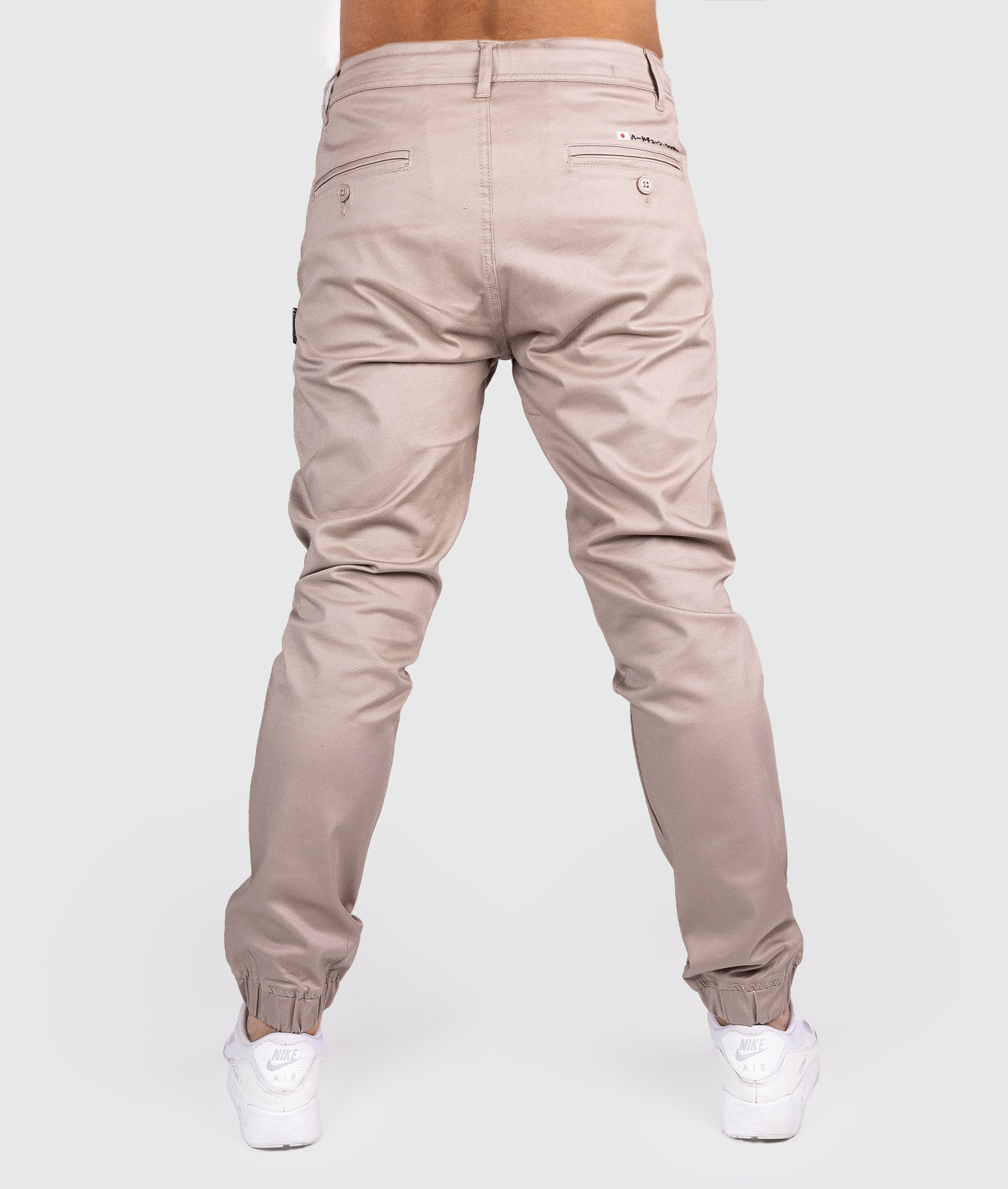 HardTuned Grid Cuffed Chinos - Tan – Hardtuned