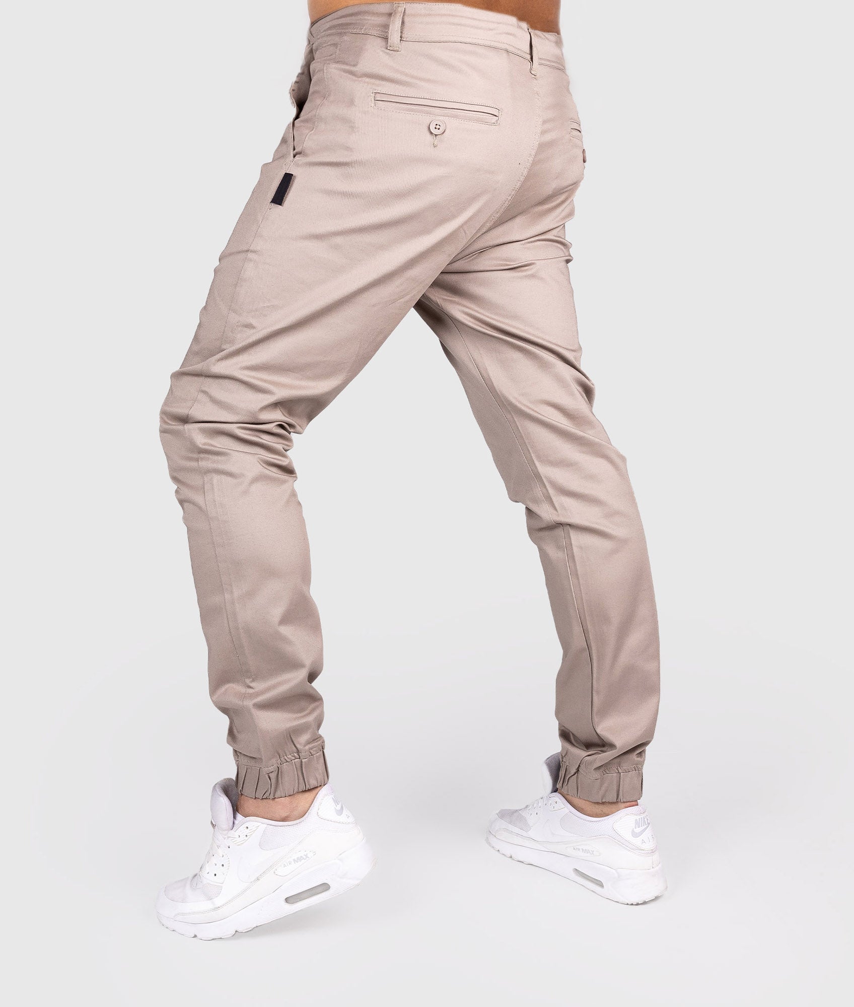 HardTuned Grid Cuffed Chinos - Tan – Hardtuned