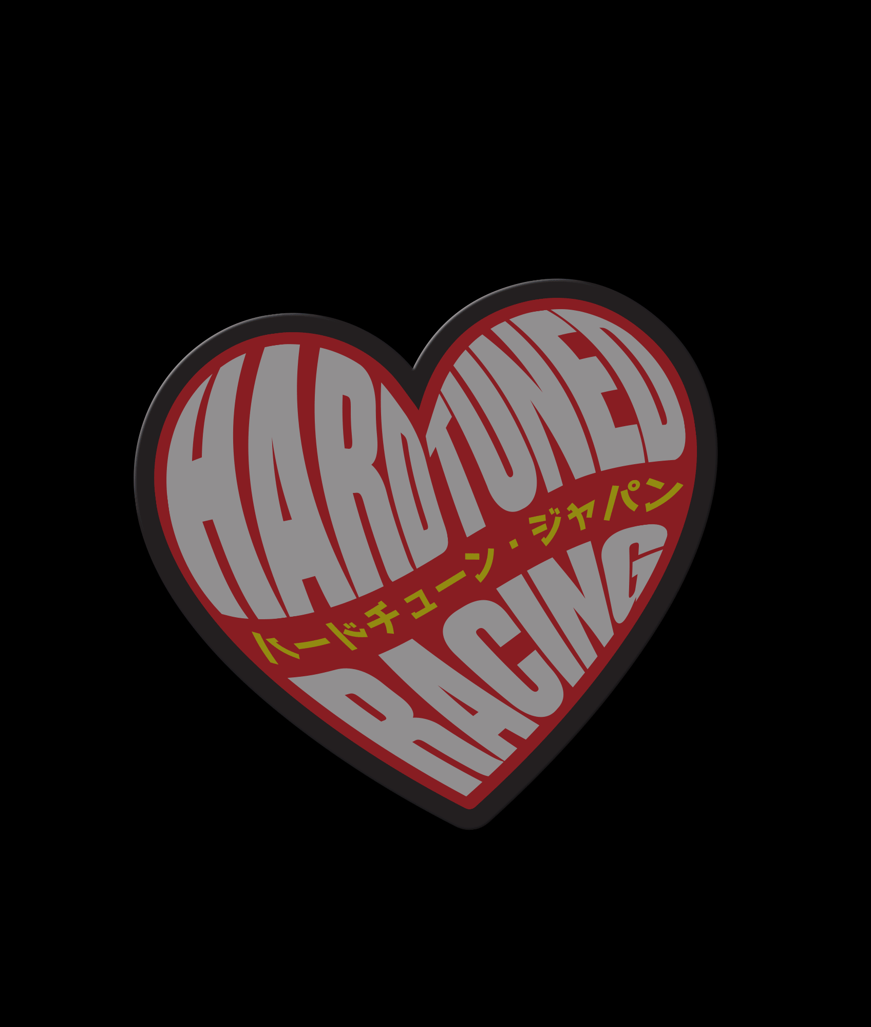 Hardtuned Heart Electric Sticker - Hardtuned