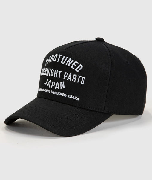 注文割引 Overnight Hardtuned Parts Cap A-Frame Black 帽子