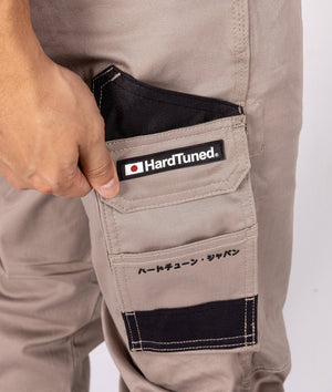 HardTuned Pitstop Cargo Pants - Tan - Hardtuned