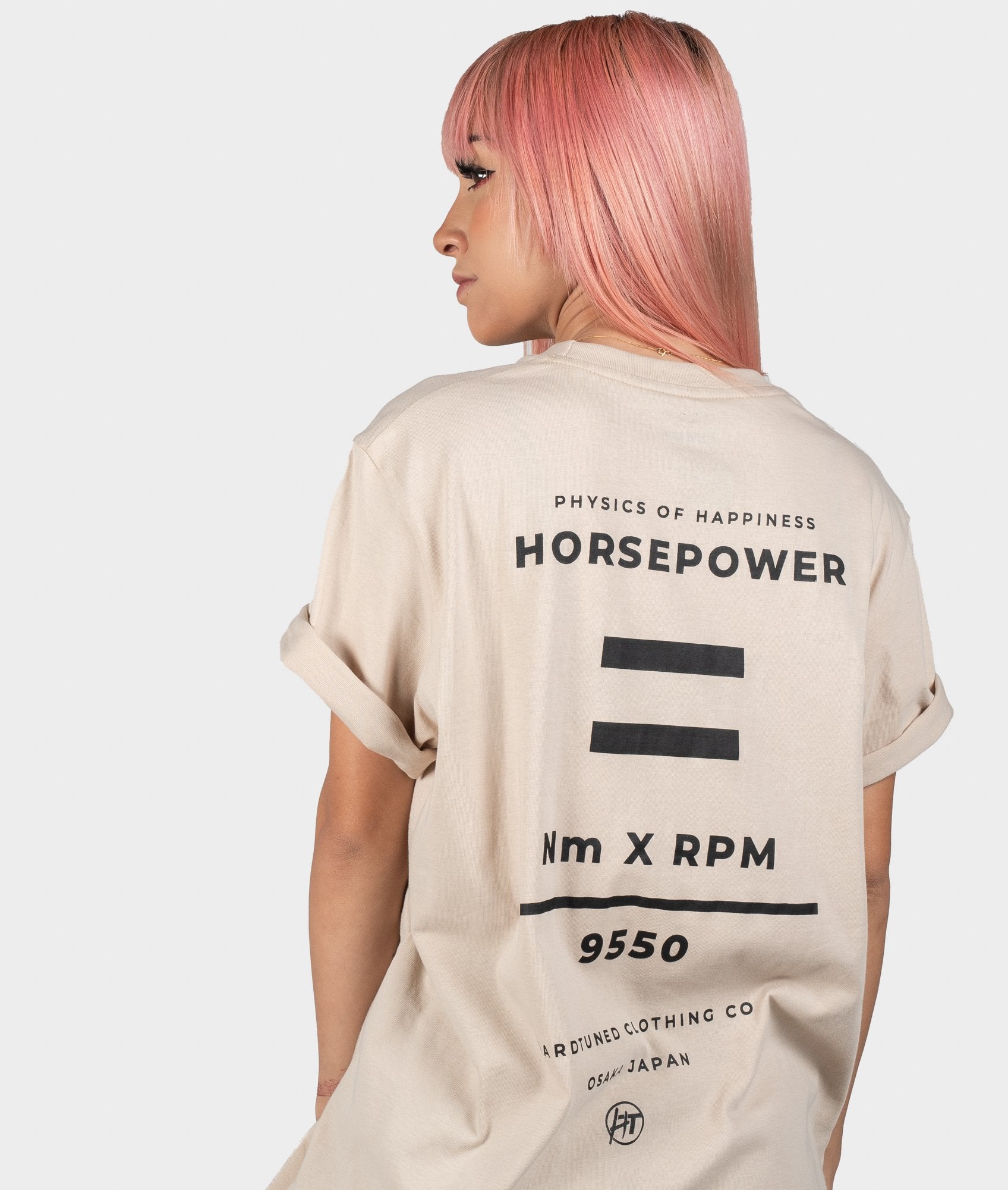 Horsepower Equation Womens Tee - Hardtuned