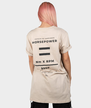 Horsepower Equation Womens Tee - Hardtuned