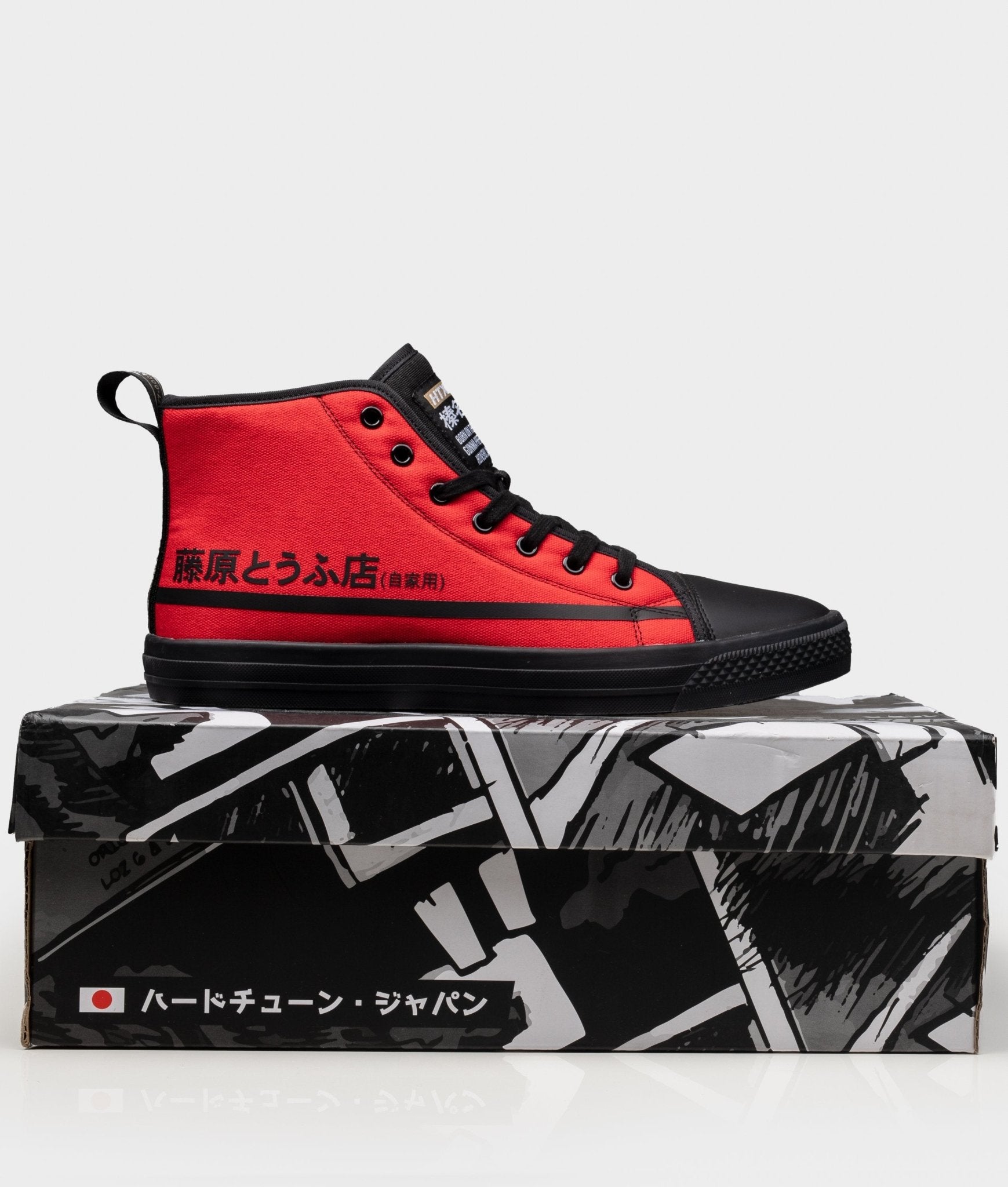 HTXJPN Fuji2 Red Panda High Top Sneakers – Hardtuned