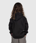 Kids Essential Hoodie - Black - Hardtuned
