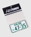 License Plate Magnet - Hardtuned